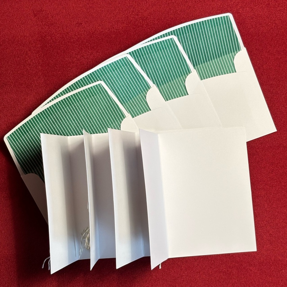 Encouragement cards - set of 4 handcrafted cards with coordinating envelopes. - Picture 5 of 5